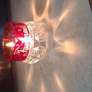 Vintage Small Tamarack Ruby crystal glass.